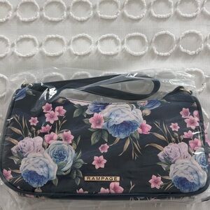 Floral rampage shoulder purse
